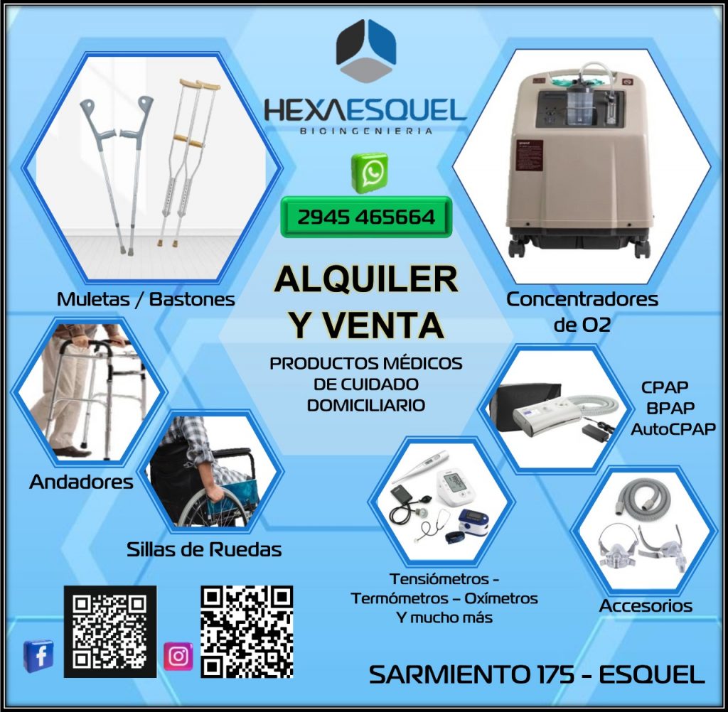hexa en la Guia Esquel