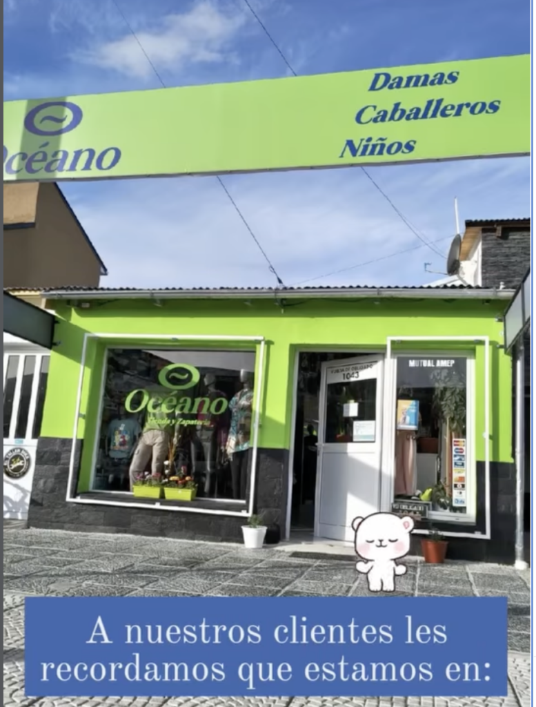 Tienda y Zapatería Océano