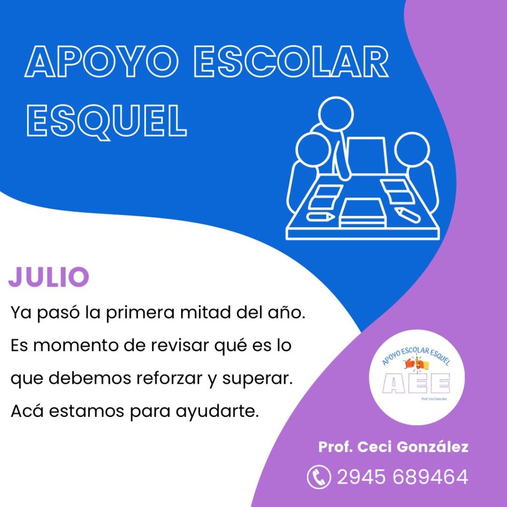 Apoyo Escolar Esquel en La Guia Esquel