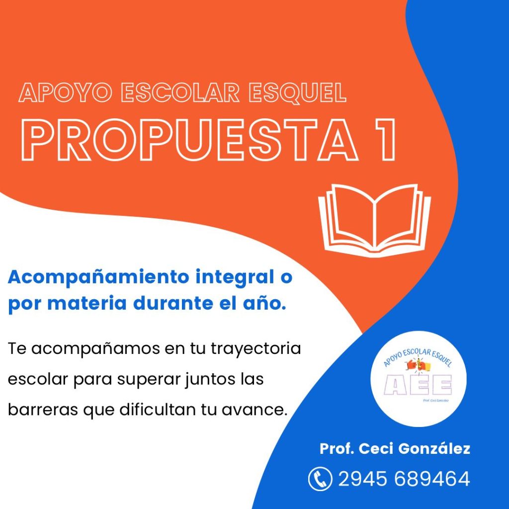 Apoyo Escolar Esquel en La Guia Esquel